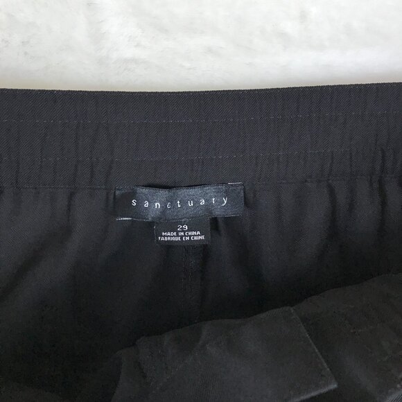 SANCTUARY The Harmony Black Cargo Pants Size 29 - Picture 3 of 6
